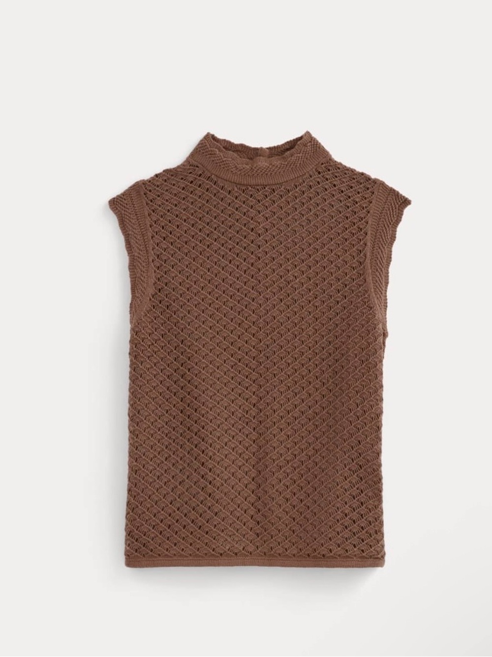 NET Everlane The Lace Knit mock neck top - Picture 2 of 4